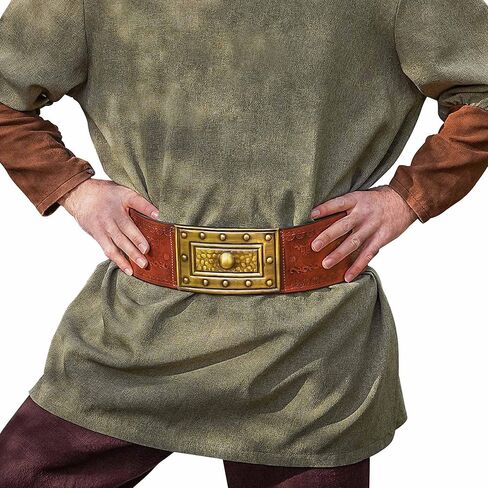 Lord of Battles Medieval Barbarian Belt Handcrafted from Genuine Buff Leather Waist Armor Perfect for LARP, Cosplay in Saudi Arabia