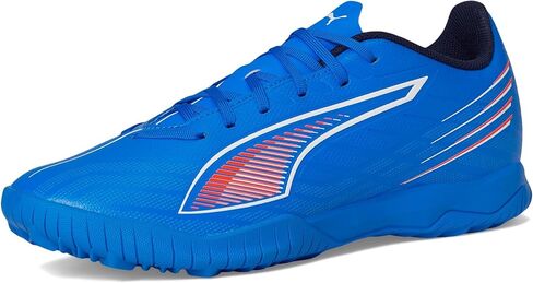 PUMA Men's Play Turf Trainer Soccer Cleats Sneaker, Ultra Blue-White-Glowing Red AH25, 7.5 in Saudi Arabia