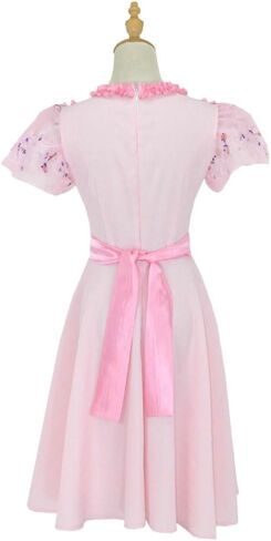 K-12 Cosplay Costume K-12 Pink Dress Puff Sleeve Outfit Full Set with Earrings Bracelet in Saudi Arabia