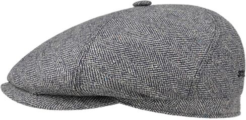 Stetson Milner Silk Flat Cap Women/Men - Made in The EU in Kuwait