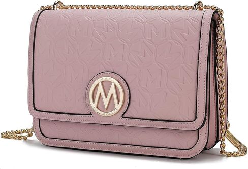 MKF Collection Shoulder Bag for Women, Vegan Leather Designer Handbag Crossbody Purse by Mia K in Saudi Arabia