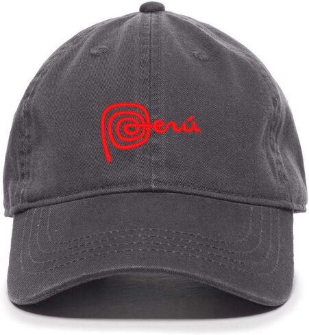 DSGN By DNA Peru Baseball Cap Embroidered Cotton Adjustable Dad Hat in Saudi Arabia