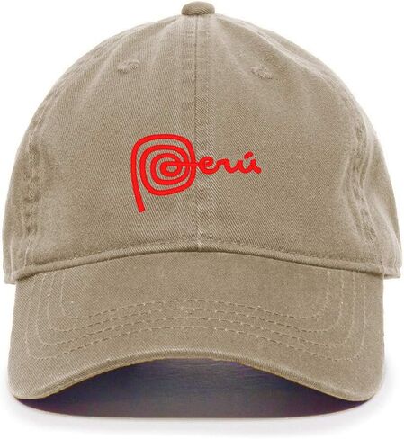 DSGN By DNA Peru Baseball Cap Embroidered Cotton Adjustable Dad Hat in Saudi Arabia