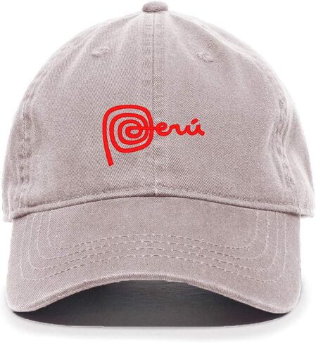 DSGN By DNA Peru Baseball Cap Embroidered Cotton Adjustable Dad Hat in Saudi Arabia