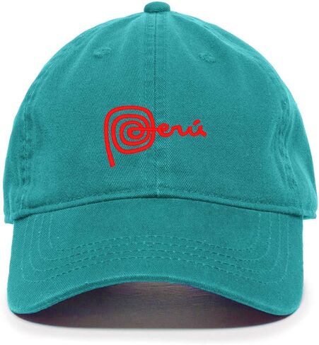 DSGN By DNA Peru Baseball Cap Embroidered Cotton Adjustable Dad Hat in Saudi Arabia