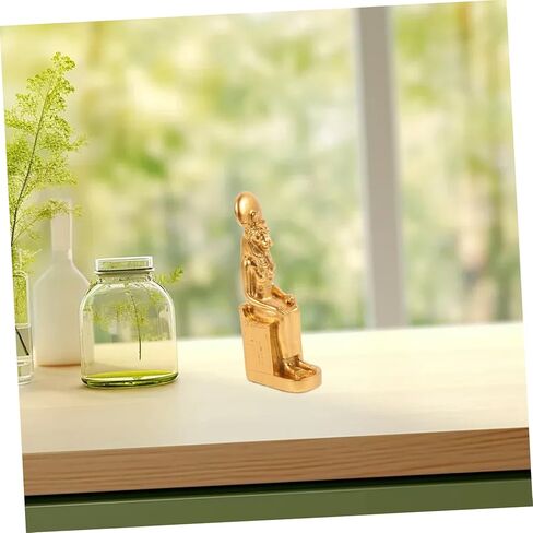 Desktop Egyptian Sphinx Statue Vintage Figurine Ornament for Office Tabletop Decor Creative Sphinx Decoration Unique Egyptian Home Decorative Artware in Saudi Arabia