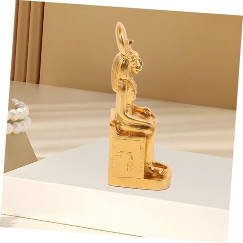 Desktop Egyptian Sphinx Statue Vintage Figurine Ornament for Office Tabletop Decor Creative Sphinx Decoration Unique Egyptian Home Decorative Artware in Saudi Arabia