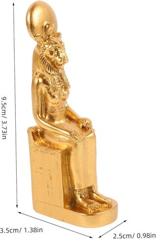 Desktop Egyptian Sphinx Statue Vintage Figurine Ornament for Office Tabletop Decor Creative Sphinx Decoration Unique Egyptian Home Decorative Artware in Saudi Arabia