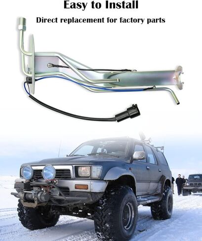 23206-35260 دعامة تثبيت مضخة الوقود تناسب بيك اب تويوتا بيك اب كابينة ممتدة 2.4L 3.0L 1992-1995، تناسب تويوتا 4 رانر SR5 2.4L 3.0L 1991-1995 in Kuwait