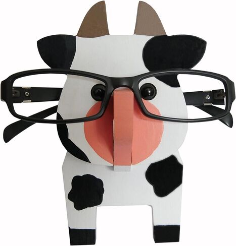 LongJT Puzzle Eyeglass Holder Animal Sunglass Display Stand Home Office Desktop Animal Holiday Decoration Gift (Fox) in Saudi Arabia