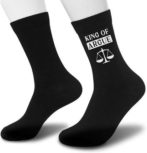 Funny Lawyer Socks， Unique Attorney Gifts for Women and Men in Law in Saudi Arabia