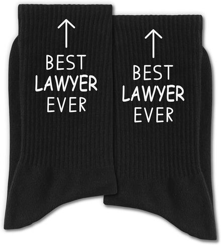 Funny Lawyer Socks， Unique Attorney Gifts for Women and Men in Law in Saudi Arabia