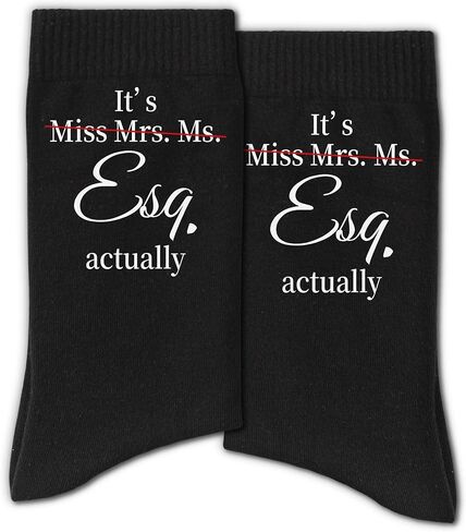 Funny Lawyer Socks， Unique Attorney Gifts for Women and Men in Law in Saudi Arabia