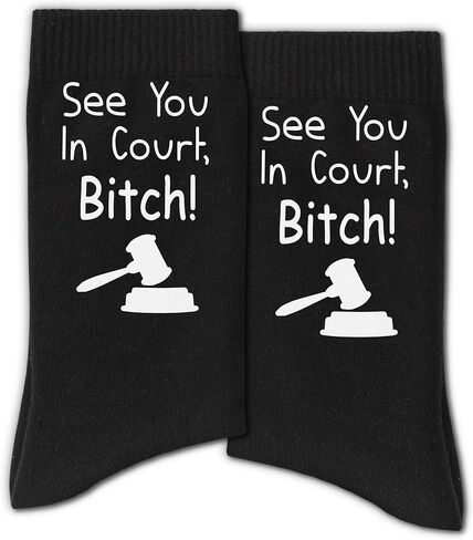 Funny Lawyer Socks， Unique Attorney Gifts for Women and Men in Law in Saudi Arabia