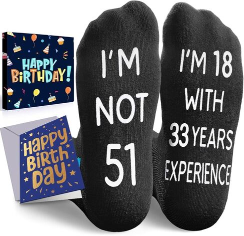 أفكار هدايا عيد ميلاد فريدة من نوعها من HAPPYPOP - جورب نسائي للرجال بعمر 45 عامًا و50 عامًا في الأربعينيات من العمر in Saudi Arabia