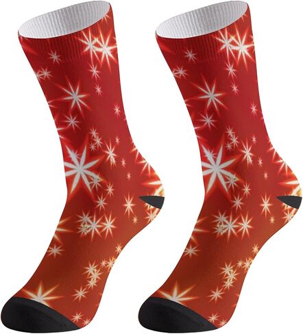 عيد الميلاد الجوارب للرجال النساء عدم الانزلاق التماثيل ثلج شجرة عيد الميلاد ضغط طاقم جورب الجدة مضحك جوارب غير رسمية in Kuwait