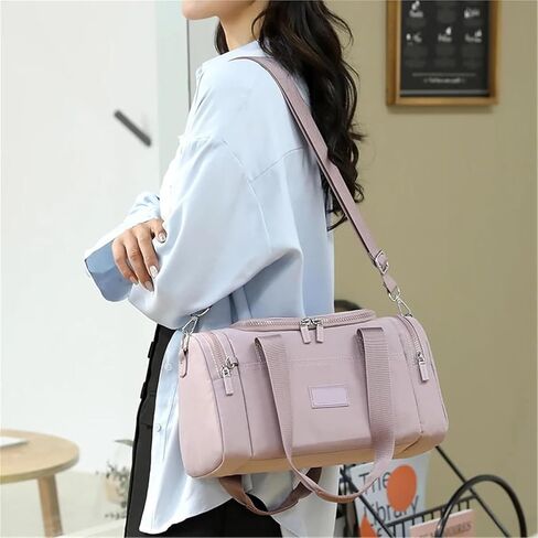 Large Capacity Women's Shoulder bag Female Top-handle Travel Handbag Girls Tote Crossbody Nylon Messenger Bag Purse in Saudi Arabia
