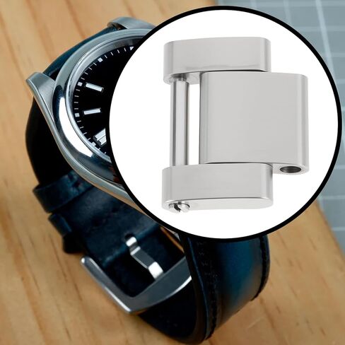 ECSiNG 16mm Stainless Steel Bracelet Replacement Compatible with Rolex Oyster Bracelet with Screw in Saudi Arabia