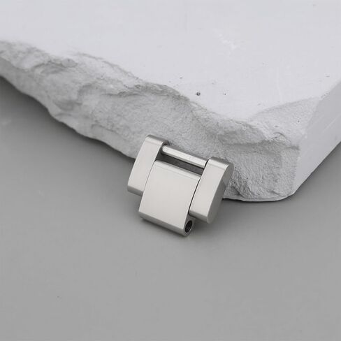 ECSiNG 16mm Stainless Steel Bracelet Replacement Compatible with Rolex Oyster Bracelet with Screw in Saudi Arabia