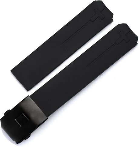 QGKYXT For Tissot T-TOUCH T013 T047 20mm Soft Silicone Rubber Watch Band Black Orange Sport Waterproof Watch Strap T091 T013420A in Saudi Arabia