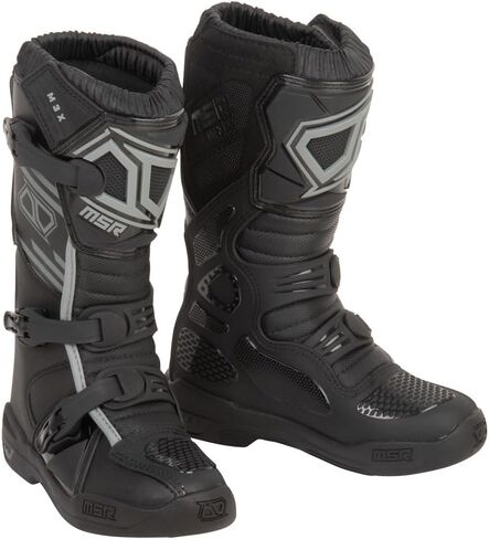 MSR Youth M3X Motocross Boots (4, White) in Saudi Arabia