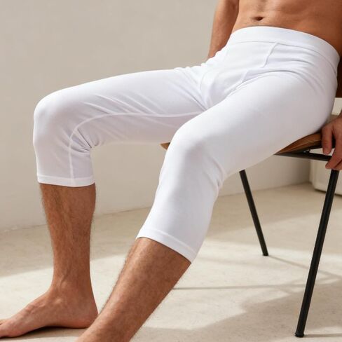 Mans Leggings Compression High Waist Athletic Pants Stretchable and Comfortable Workout Tights Fitness Running and Gym in Saudi Arabia