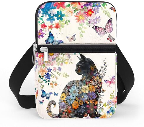 Waterproof Crossbody Phone Purse. Cell Phone Bag for Women. Gift for Cat Lover and Owner. in Saudi Arabia