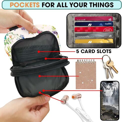 Waterproof Crossbody Phone Purse. Cell Phone Bag for Women. Gift for Cat Lover and Owner. in Saudi Arabia