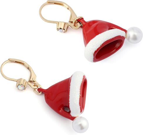 Betsey Johnson Santa Hat Christmas Drop Earrings in Saudi Arabia