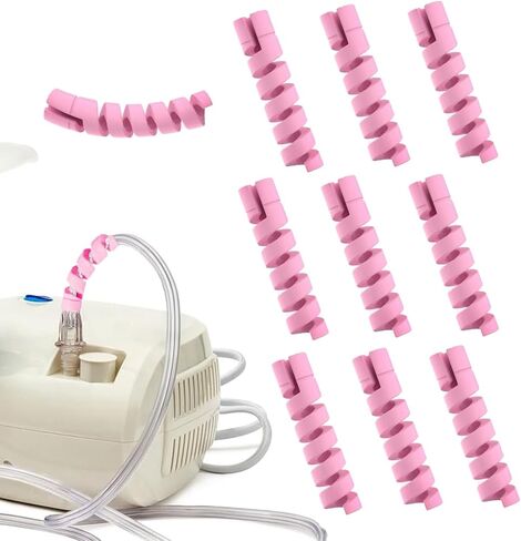 10 Pack Oxygen Tube Support Crimp Straightener for Oxygen Hose Keep Oxygen Hose from Kinking, Oxygen Tubing Supports Oxygen Accessories（Yellow） in Kuwait