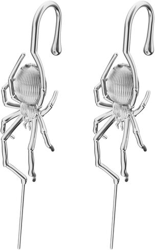 Arachnid Kiss - Spider Helix Hook Earrings – Adjustable, Hypoallergenic, Unisex Ear Cuff Style in Saudi Arabia
