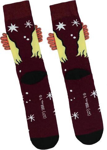 Harry Potter Socks Luna Lovegood 3D Spectrespecs Glasses Mid-Calf Crew Socks 1 Pair Fits Shoe Size 8-12 in Saudi Arabia