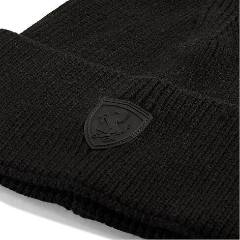 PUMA Standard Scuderia Ferrari Race Pro Mid Crown Beanie, Black AH25 in Saudi Arabia