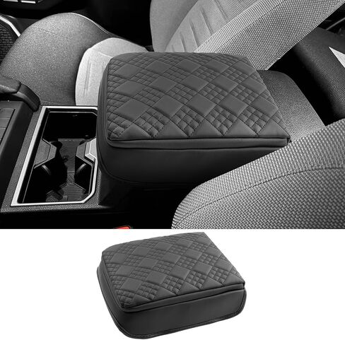 2024 2025 تغطية وحدة تحكم مركز Exinox EV لـ Chevy Equinox EV (LT/RS) ، Comfy & Cushion Leather Chevy Exhinox EV Arms Cover 2025 Chevy Equinox EV (PATDED) in Kuwait