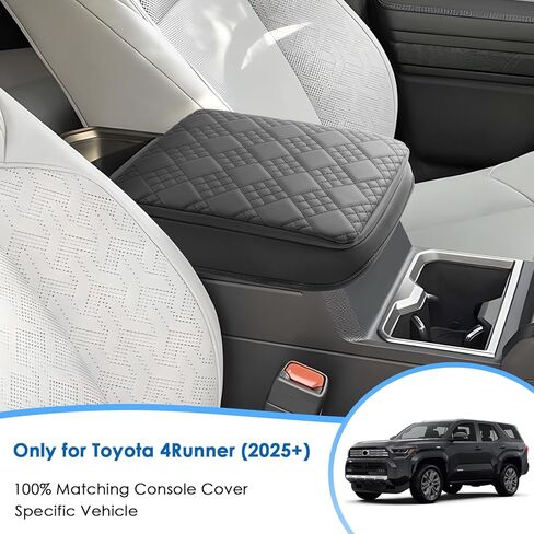 2024 2025 تغطية وحدة تحكم مركز Exinox EV لـ Chevy Equinox EV (LT/RS) ، Comfy & Cushion Leather Chevy Exhinox EV Arms Cover 2025 Chevy Equinox EV (PATDED) in Kuwait