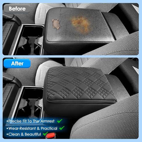 2024 2025 تغطية وحدة تحكم مركز Exinox EV لـ Chevy Equinox EV (LT/RS) ، Comfy & Cushion Leather Chevy Exhinox EV Arms Cover 2025 Chevy Equinox EV (PATDED) in Kuwait