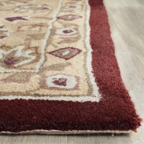 سجادة SAFAVIEH Total Performance Collection - 2'3" x 9'، صدأ وأخضر، شرقية بخطاف يدويًا، لا تتساقط وسهلة العناية، مثالية للمناطق ذات الحركة العالية في غرفة المعيشة وغرفة النوم (TLP721B) in Kuwait