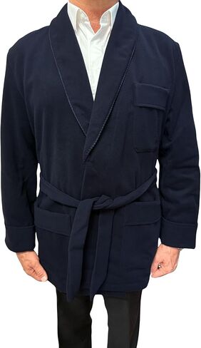 Short Dressing Gown for Men in Wool and Cashmere model Classic Shawl art. Londra in Saudi Arabia