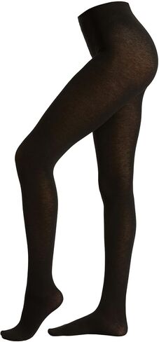 Woman's Soft Modal and Cashmere Blend Tights in Kuwait
