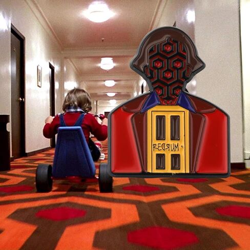 PLITI Shining Overlook Hotel Buttons Pins Horror Movie Inspired Gifts Overlook Hotel Gift Shining Movie Housewarming Gift in Saudi Arabia