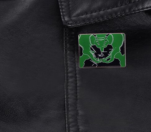 Serial Killer Albert Fish X-Ray 29 Needles Pelvis Groin Bladder Masochist 1.2" Enamel Pin Badge in Saudi Arabia