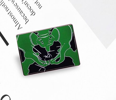 Serial Killer Albert Fish X-Ray 29 Needles Pelvis Groin Bladder Masochist 1.2" Enamel Pin Badge in Saudi Arabia
