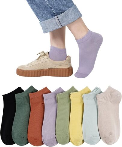 Ankle Socks for Women-Casual Socks Cute Sock in Saudi Arabia