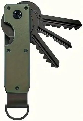 Sleek Metal Key Organizer - Compact Holder For 2-6 Keys, Stylish Minimalist Design, Perfect For Everyday Commute in Saudi Arabia
