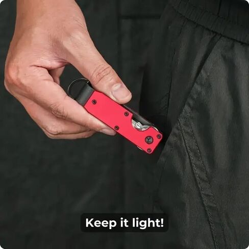 Sleek Metal Key Organizer - Compact Holder For 2-6 Keys, Stylish Minimalist Design, Perfect For Everyday Commute in Saudi Arabia