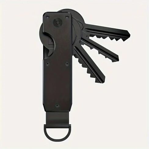 Sleek Metal Key Organizer - Compact Holder For 2-6 Keys, Stylish Minimalist Design, Perfect For Everyday Commute in Saudi Arabia