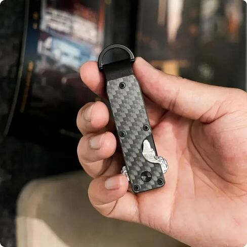 Sleek Metal Key Organizer - Compact Holder For 2-6 Keys, Stylish Minimalist Design, Perfect For Everyday Commute in Saudi Arabia