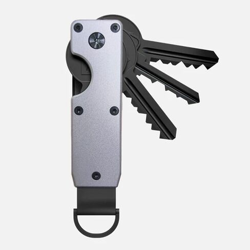 Sleek Metal Key Organizer - Compact Holder For 2-6 Keys, Stylish Minimalist Design, Perfect For Everyday Commute in Saudi Arabia