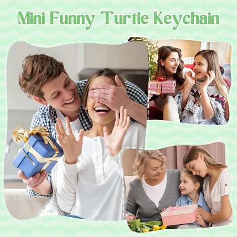 سلسلة مفاتيح سلحفاة صغيرة مضحكة، سلحفاة كروشيه محبوكة يدويًا، سلسلة مفاتيح لطيفة للنساء والرجال، هدايا عيد الميلاد in Saudi Arabia