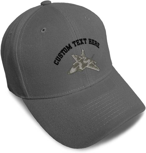 Speedy Pros Baseball Caps for Men & Women Embroidered F-22 Raptor Embroidery Ladies & Men Baseball Hats Acrylic in Saudi Arabia